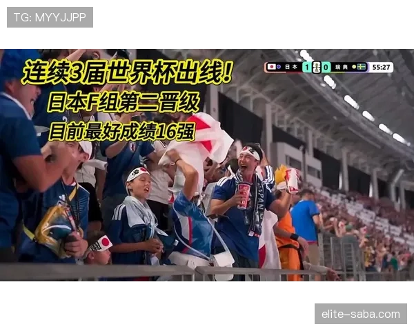 日本世界杯F组成绩：一胜两平排名第二